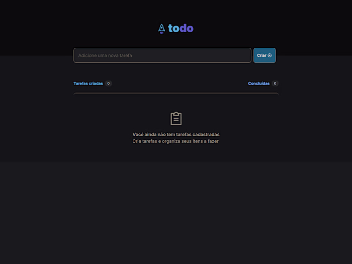 Todo List App - Ignite Challenge