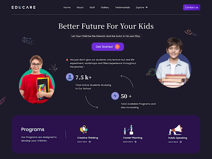 Website for School