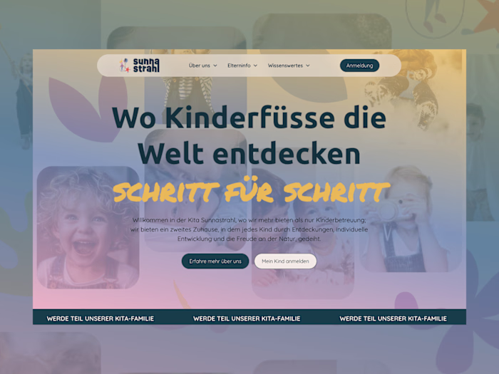 Childcare: Rebranding & Website Transformation