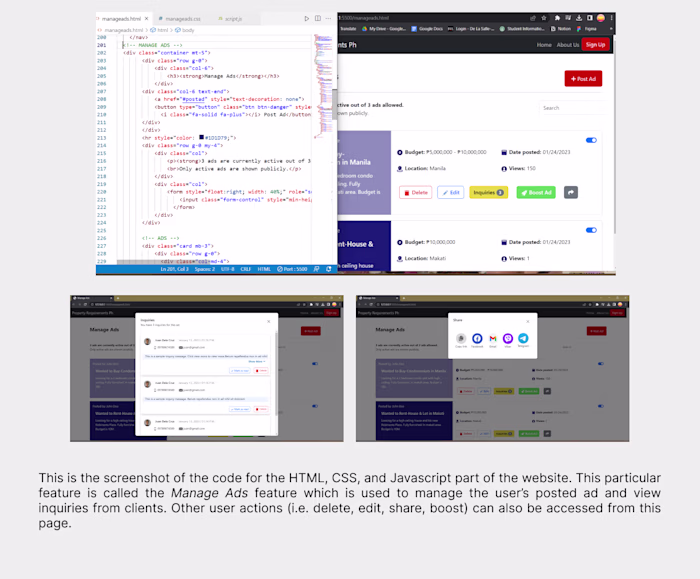 Developing & Designing an E-commerce Website 