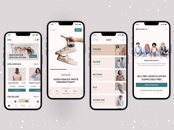 Cross-platform E-commerce App Development