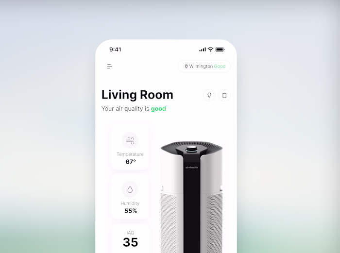 Airhealth helps people monitor indoor