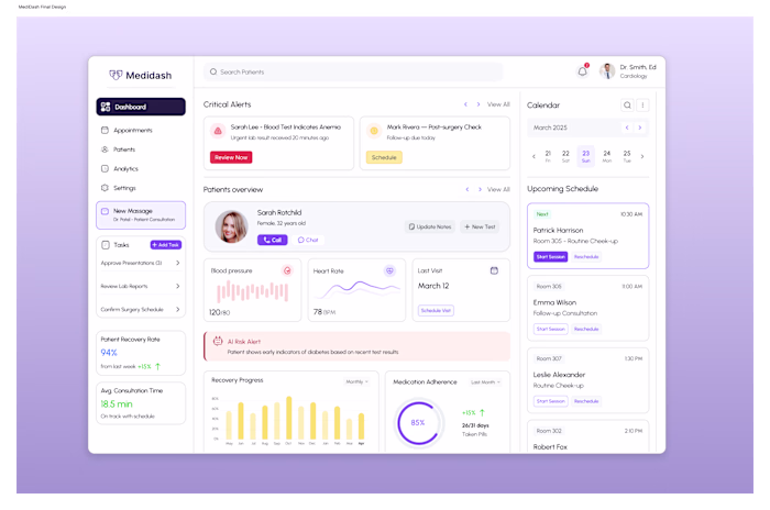 Sharing a concept made for a client in the medtech industry