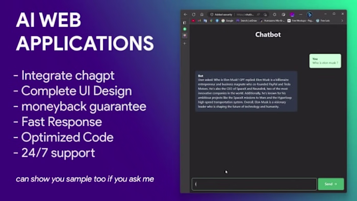 build your AI web application using ChatGpt…