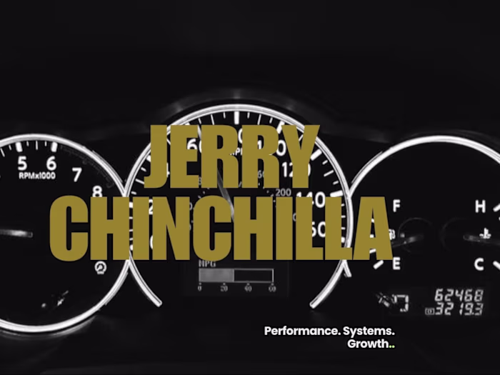 Jerry Chinchilla — Personal Brand Deck & Identity