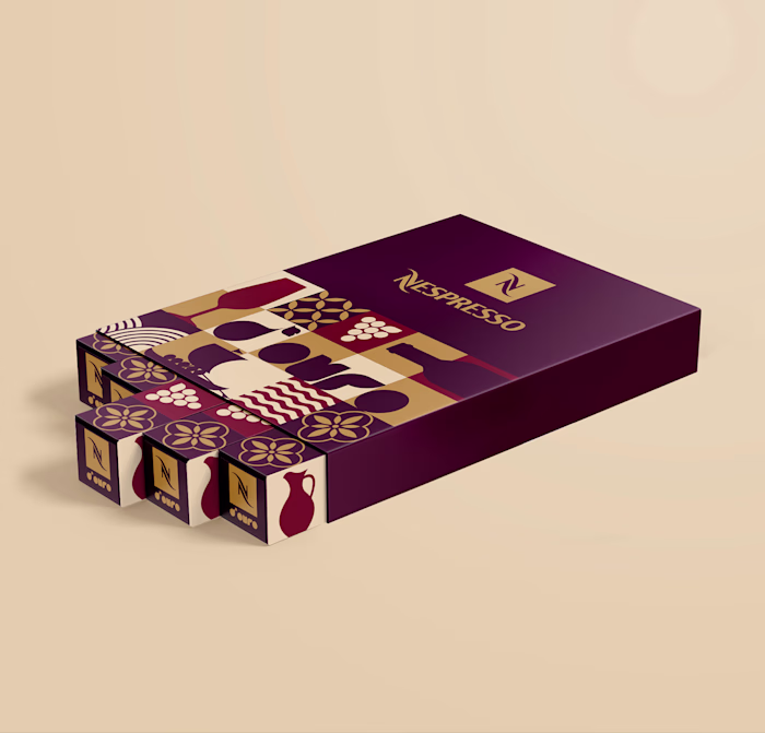 Nespresso D'ouro | Packaging Design