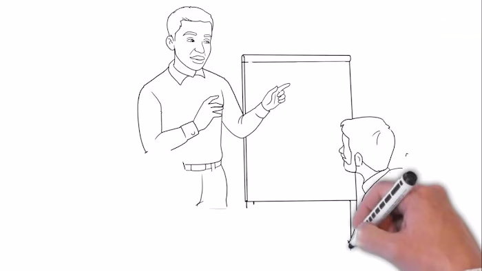Whiteboard animation