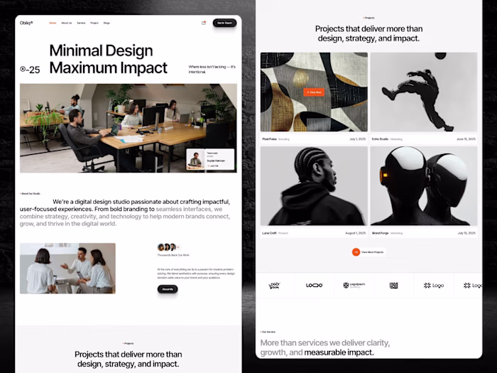 Obliq Studio is a bold