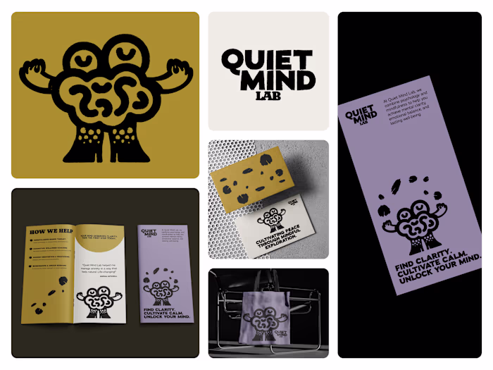 Quiet Mind Lab Brand Identity Design