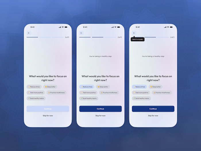 Still on the onboarding flow Good UX isn’t just about flow —...