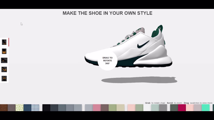 Edit a shoe in 3D with THREEJS - YouTube