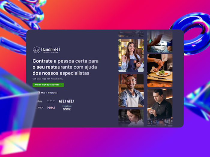 Bendito RH Recruitment Website