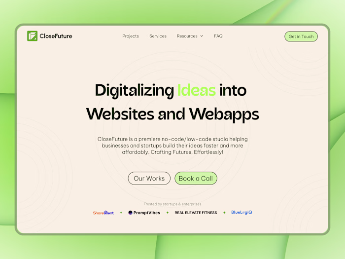 CloseFuture | Low/No-Code Studio