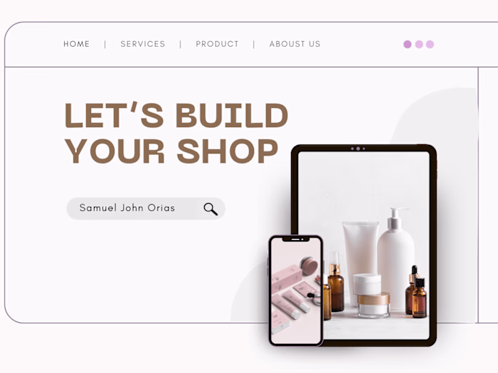 E-commerce Website Development for your Products