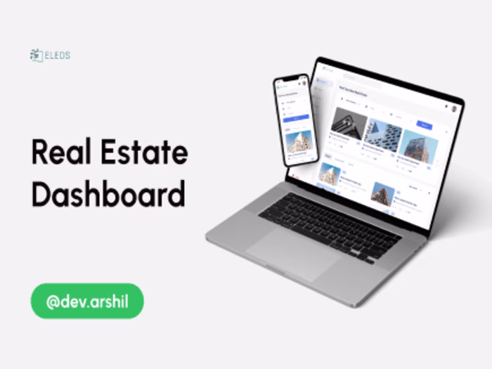 ELEOS | Real Estate Admin Panel 