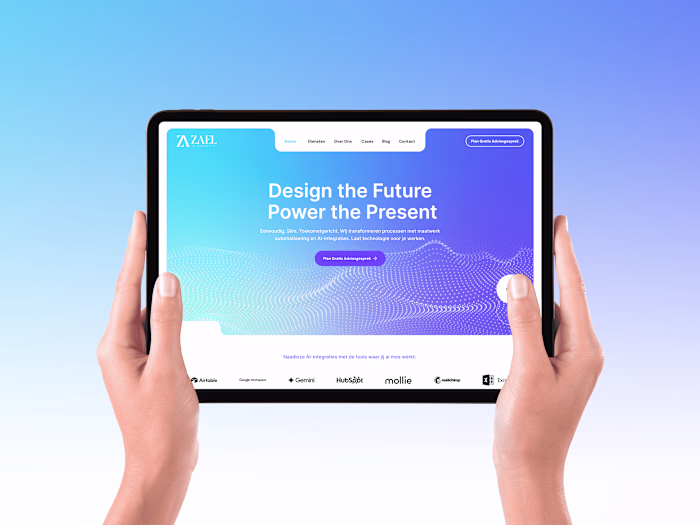 ZAEL AI — Website Design & Framer Development