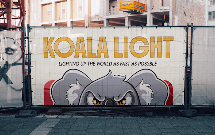 Koala Light Mascot