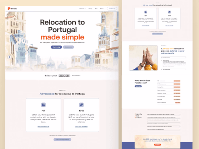 Making Relocation Feel Effortless: Porelo’s Digital Makeover