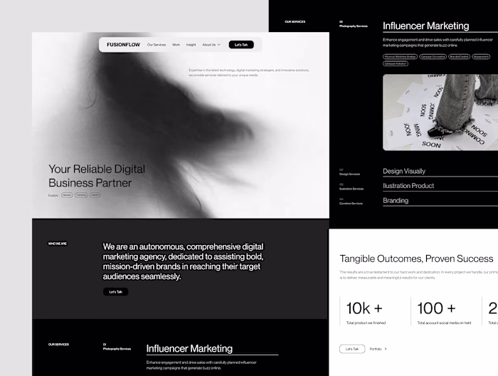 Portfolio Website for Agency