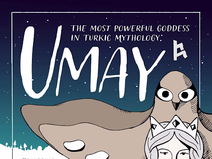 Umay - A Poster for Turkic Goddess