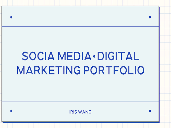 Portfolio - Iris Wang