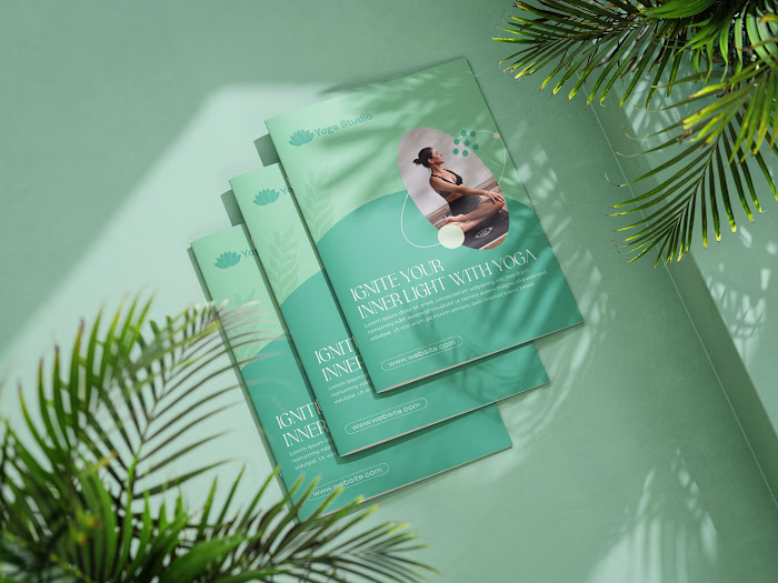 Creative Yoga Bifold Brochure