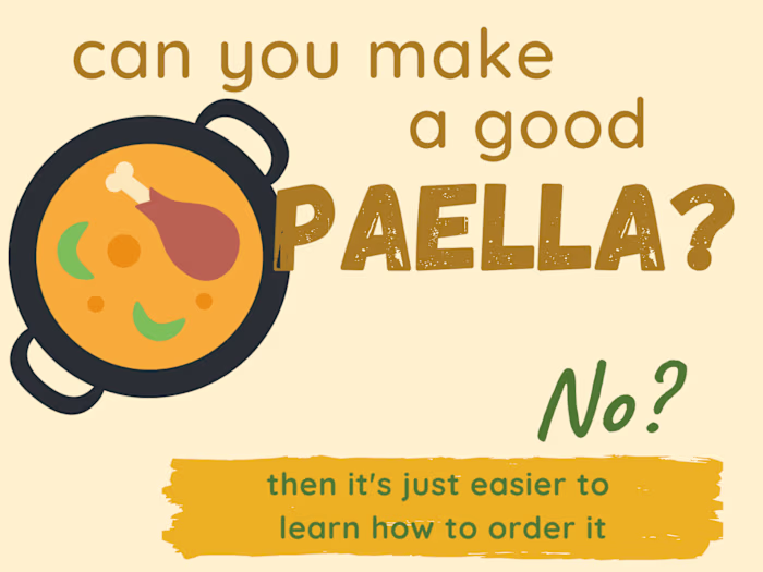 Copy for promoting Spanish lessons