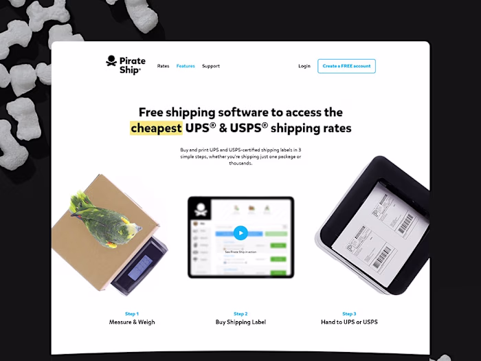 Pirate Ship Site Redesign