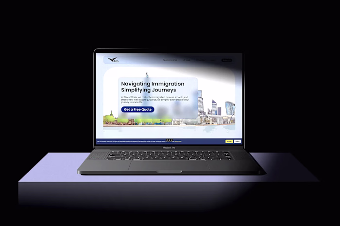 BlackWhale Immigration: Website