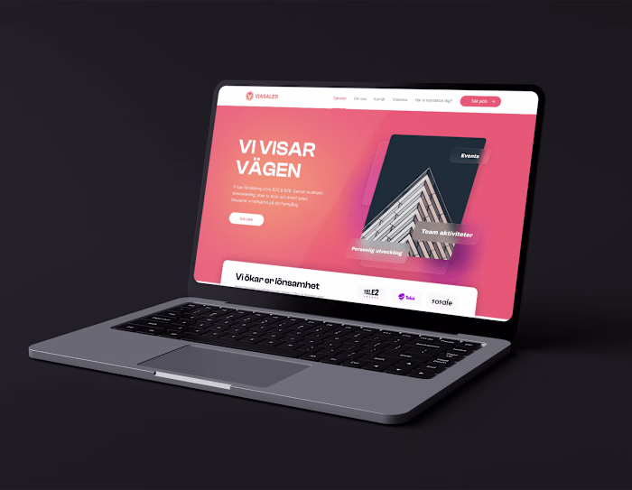 Vi Visar Vagen Swedish | 📈 Sales Agency Landing Page