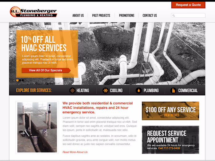 Web Development for Stoneberger