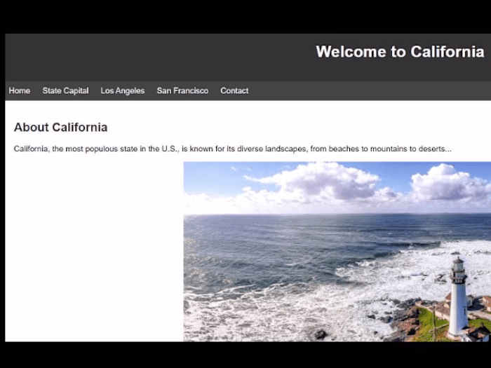 MULTIPAGE FRONTEND WEB DEVELOPMENT