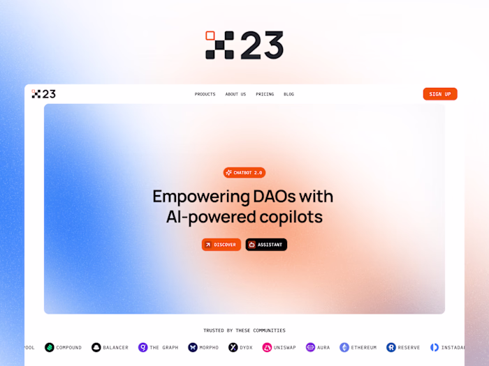 x23 - Make better DAO decisions, faster.