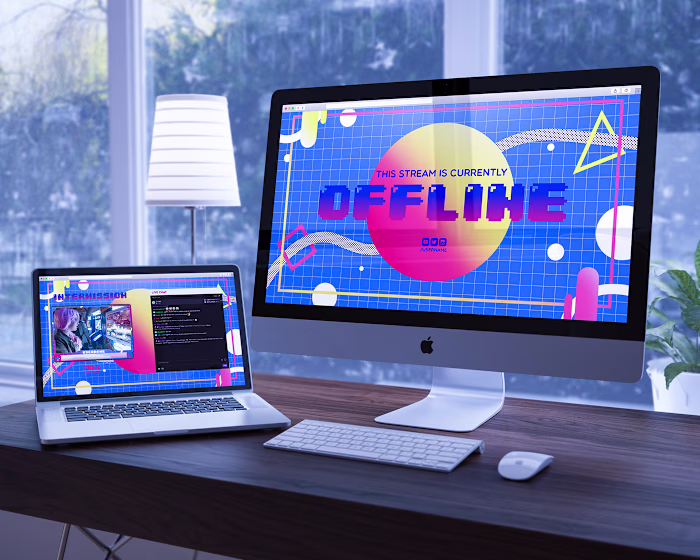 Live Stream Overlay Design Packages