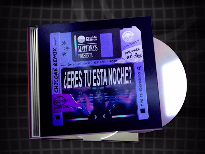 MATIDEYS | Album cover design (remix/single)