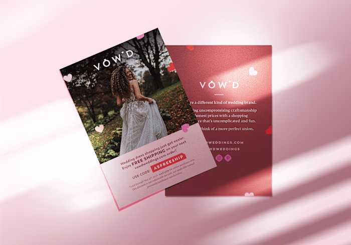 👰🏻‍♀️ Vow'd Weddings Retail Marketing