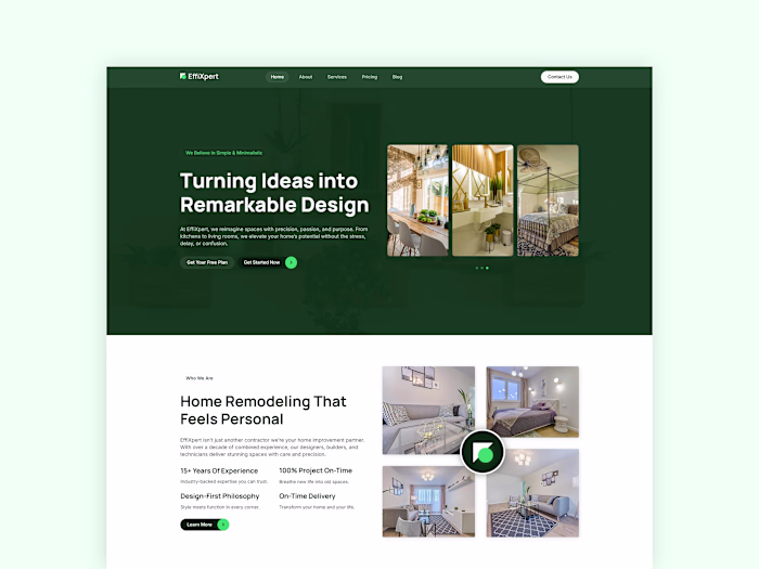 Home Remodelling Framer Template