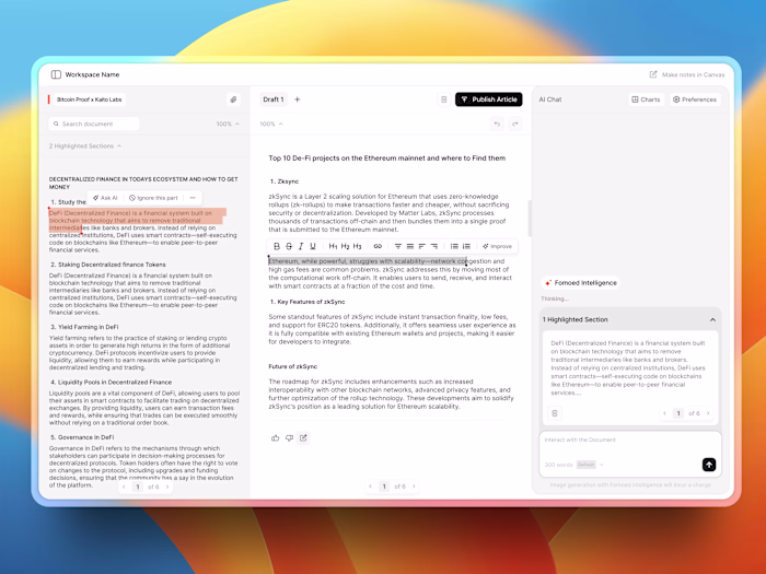 AI Canvas for KOL Content Streamlining