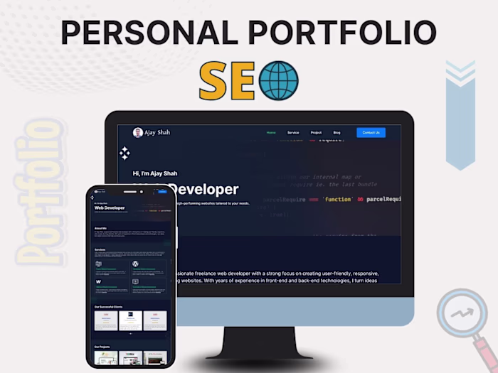 Personal Portfolio  | SEO Services