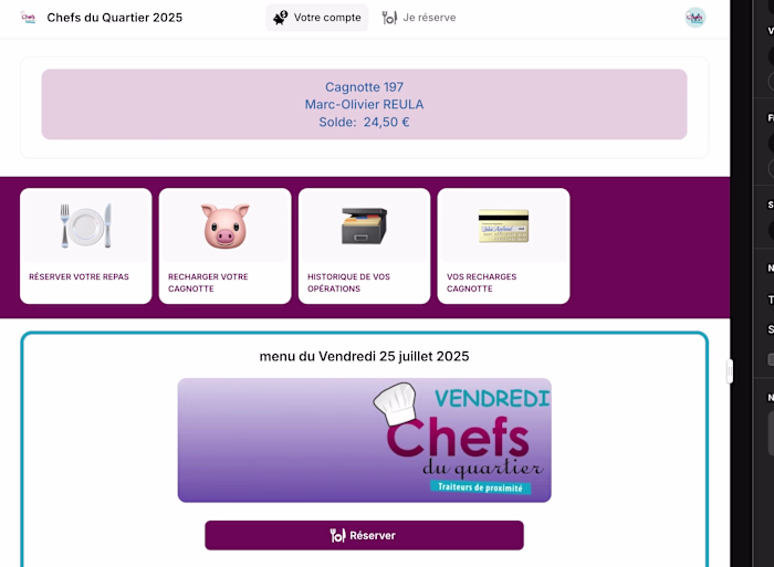 Restaurant App