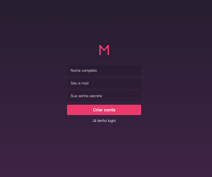 Meetapp - Schedule a meet with your friends