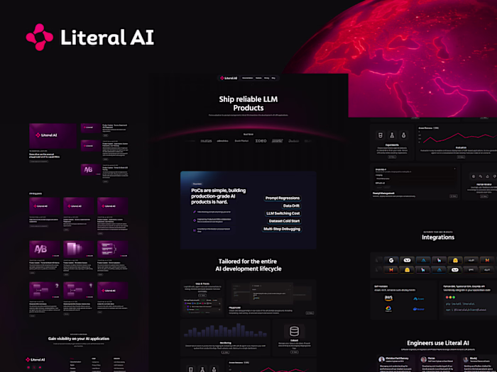 High end redesign for an Ai startup