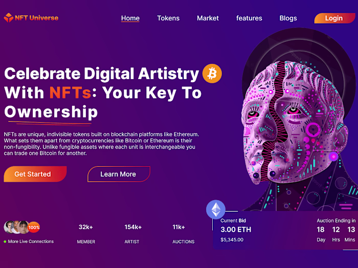 Nft Website design