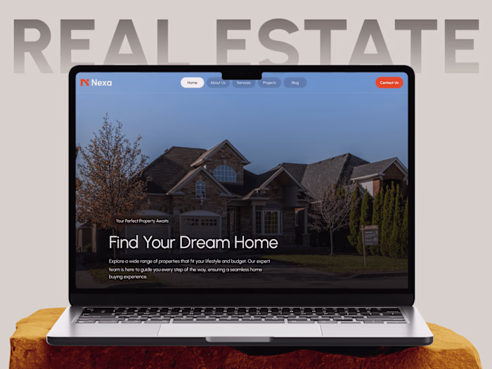 Real Estate Framer Website