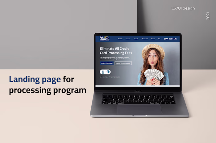 CashDiscountProgram Landing Page