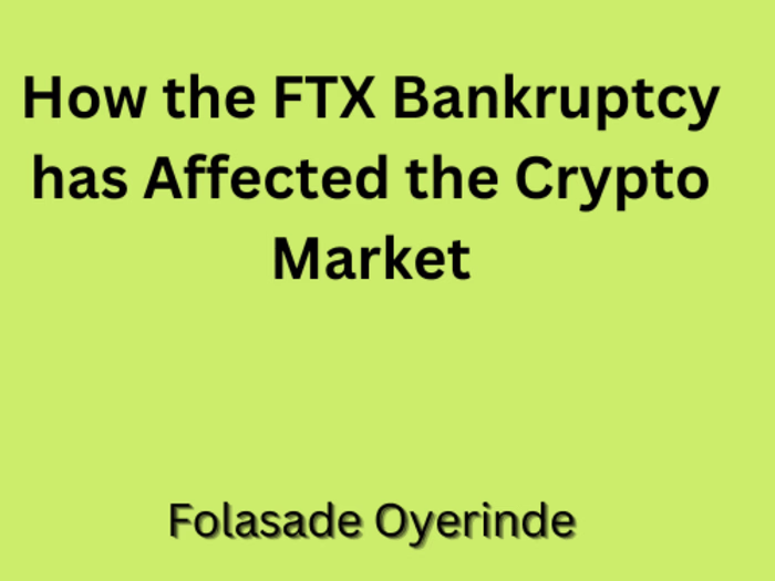 How the FTX Bankruptcy has Affected the Crypto Market