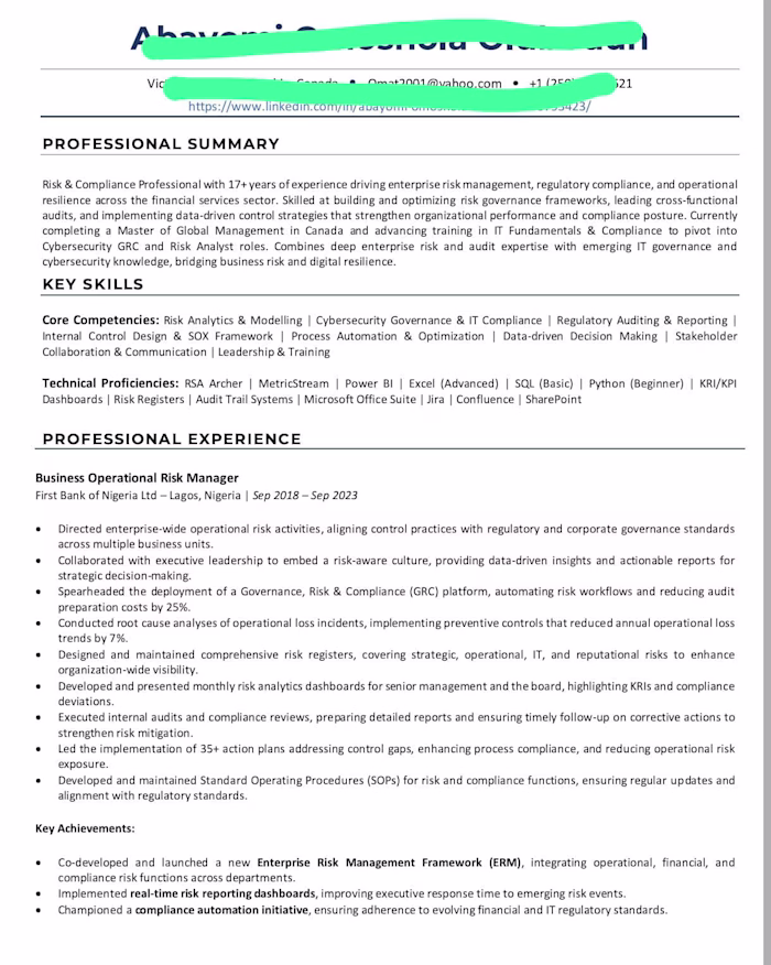 I’ve officially launched my Resume Writing & Design portfoli...