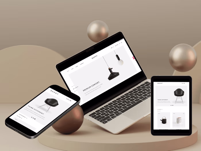 Premium Interior Design Product E-Commerce Store