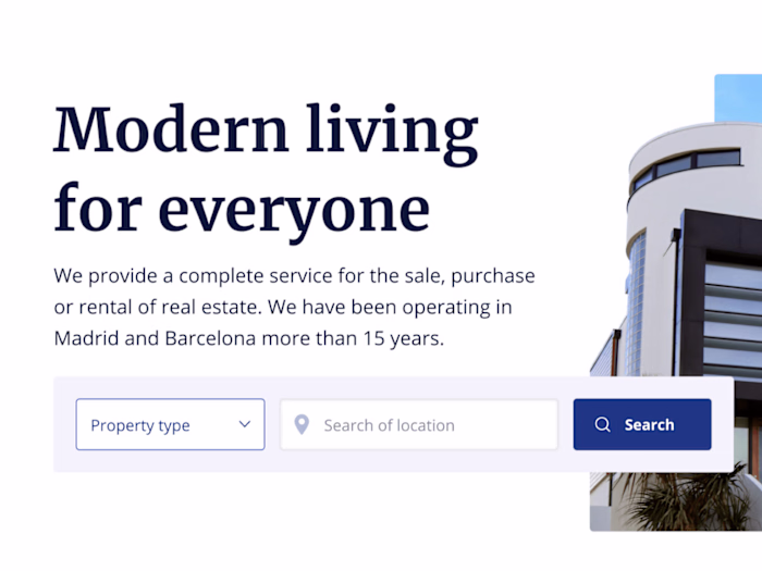 Real Estate - Web Application