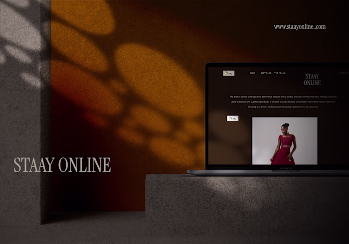 STAAY E-commerce Website Design